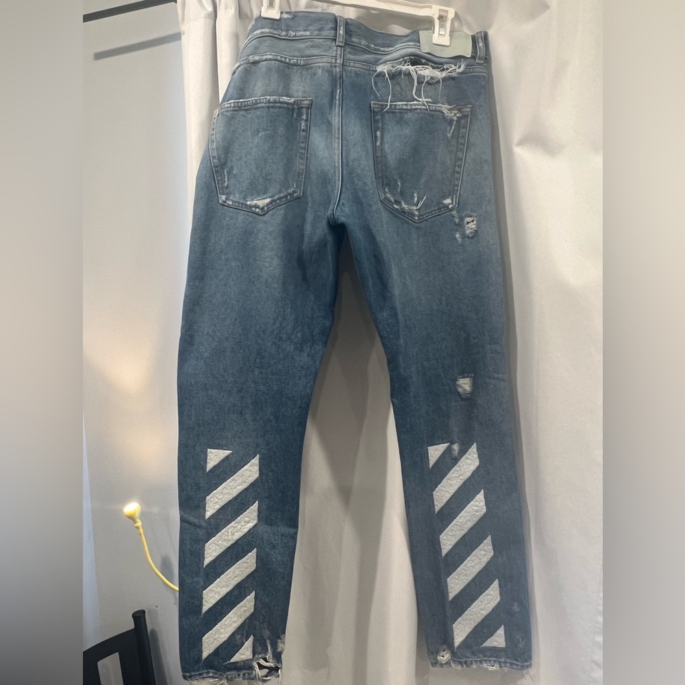 Off-White Virgil Abloh Diagonal Arrow Outer Zippe… - image 4